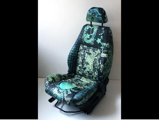 Alfa Romeo — custom textile car seat