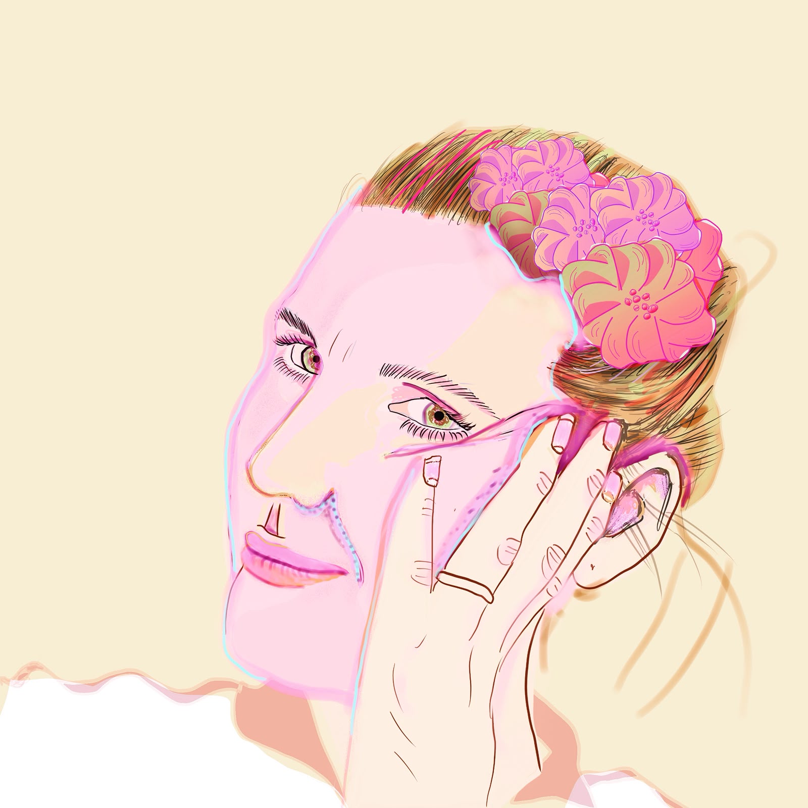 Nina Levett — self-portrait